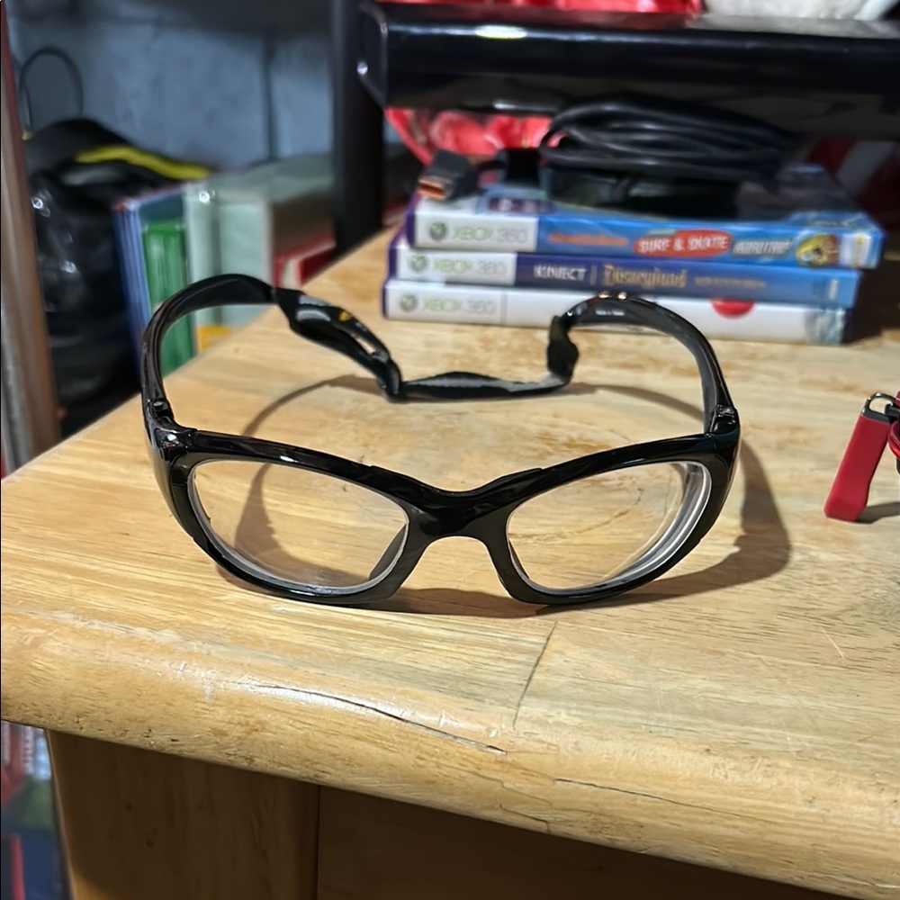 Black Sports Goggles